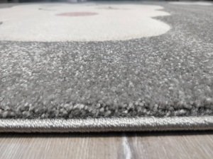 Antialerjik Çocuk Halısı KDS09 Gri Bulut Desenli 160x230 cm