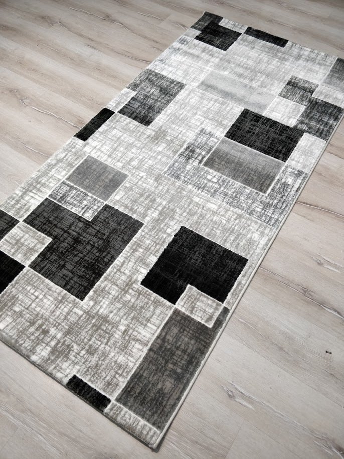 YAMALI Home Milano 1451 Siyah 100x200 cm Akrilik Yolluk