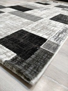 YAMALI Home Milano 1451 Siyah 100x200 cm Akrilik Yolluk