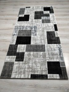 YAMALI Home Milano 1451 Siyah 100x200 cm Akrilik Yolluk
