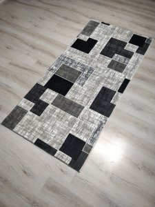 YAMALI Home Milano 1451 Siyah 100x200 cm Akrilik Yolluk