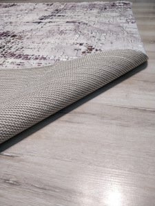 YamalıHome Bambu Halı B1027Gri Mavi140x200 cm Pratik Halı