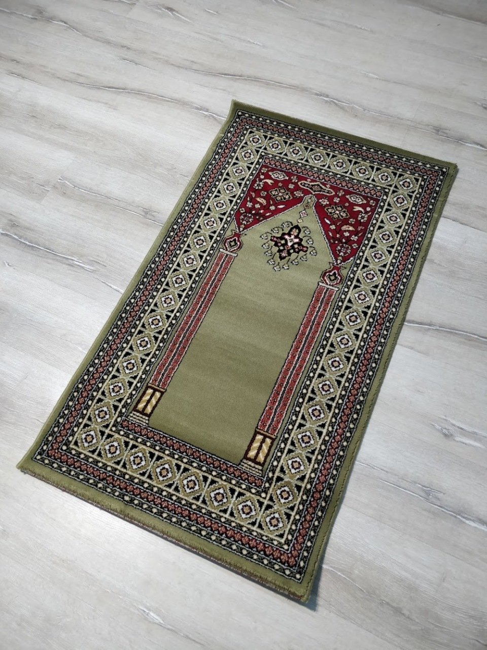 Halı Sarayı Namazlık Seccade S0559Y00 Yeşil 65X115 cm