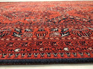 Eko Halı Buhari BHR05RED Bordo İnce Kaymaz Dokuma Halı 120X180 cm