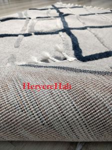 Eko Halı Terazzo TRZ03 Gri Lacivert İskandinav Halı 120x180 cm