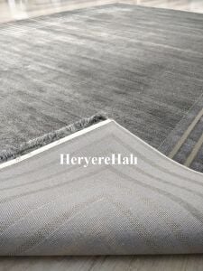 EKO HALI Anatolia  New ANT03  Antrasit Gri Klasik Desenli Modern Halı 160X230 cm