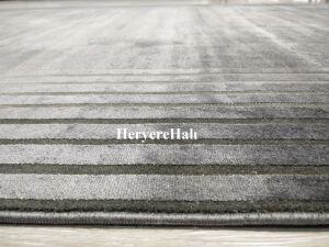 EKO HALI Anatolia  New ANT03  Antrasit Gri Klasik Desenli Modern Halı 160X230 cm