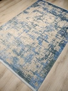 Türkmen Halı Pavia 1696A Mavi 160x230 cm İpeksi Salon Halısı