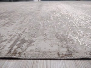 Yamalı Home Hermes  8630 Bej 160x230 cm Saçaklı Salon Halısı