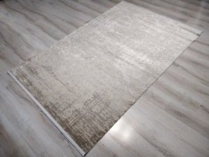 Yamalı Home Hermes  8630 Bej 160x230 cm Saçaklı Salon Halısı