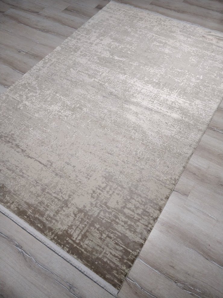 Yamalı Home Hermes  8630 Bej 160x230 cm Saçaklı Salon Halısı