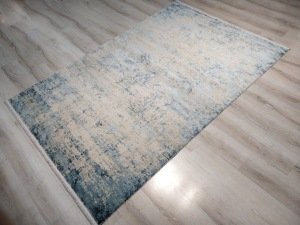 Yamalı Home Hermes  8680 Mavi 160x230 cm Saçaklı Salon Halısı
