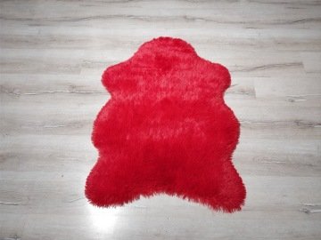 Doğuş Tavşan Tüyü Kırmızı Post Halı 70x100 cm