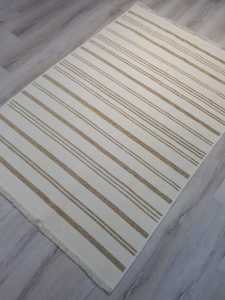 Eko Halı Mondo Kilim MD02 Bej Çift Taraflı Kilim 120x180 cm