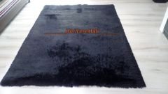 Doğuş Tavşan Tüyü Siyah 100x140 cm