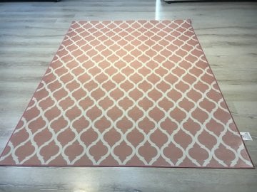 Doğuş Halı Milano DM2104 Pudra 140x200cm Yıkanabilir Kaymaz Halı