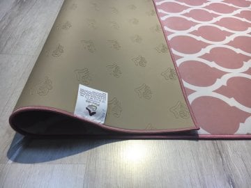 Doğuş Halı Milano DM2104 Pudra 140x200cm Yıkanabilir Kaymaz Halı