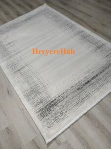 Eko Halı Lagos XW LGS08 Krem Gri Salon Halısı 160x230 cm