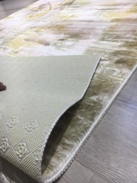 Merroni Trend Soft E047Yeşil Sarı 100cm Renkli Kesme Yolluk