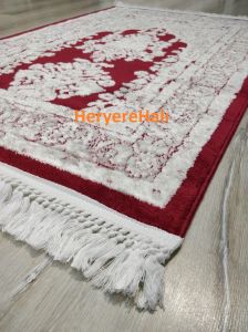 Merinos Halı Akyel Yumuşak İpeksi Akrilik Halı Seccade 80x125