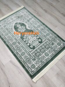 Merinos Halı Akyel Yumuşak İpeksi Akrilik Halı Seccade 80x125