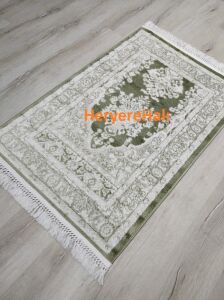 Merinos Halı Akyel Yumuşak İpeksi Akrilik Halı Seccade 80x125