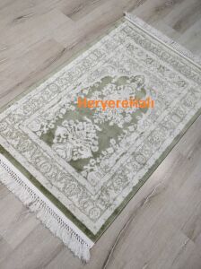 Merinos Halı Akyel Yumuşak İpeksi Akrilik Halı Seccade 80x125