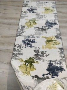 Joker Tiffany Concept Şölen SLN03Sarı Gri 125 cm Eninde Kesme Yolluk