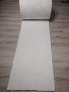 Yamalı Home Yapay Kuzu Post Kesme Yolluk Beyaz 80 cm