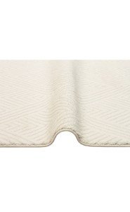 Eko Halı Urban URB02 Beyaz Kilim Desenli Halı 80x150 cm
