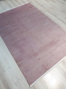 Yamalı Home Azur 9607 Pembe 160x230 cm Saçaklı Salon Halısı