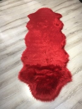 Doğuş Peluş Halı APost Kırmızı 75x200cm Post Halı Yolluk