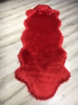 Doğuş Peluş Halı APost Kırmızı 75x200cm Post Halı Yolluk