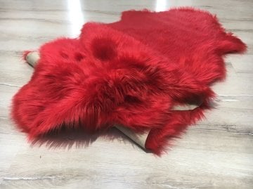 Doğuş Peluş Halı APost Kırmızı 75x200cm Post Halı Yolluk