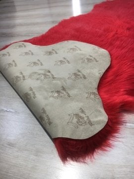 Doğuş Peluş Halı APost Kırmızı 75x200cm Post Halı Yolluk