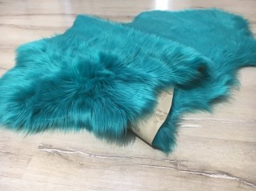 Doğuş Peluş Halı APost Turkuaz 75x200cm Post Halı Yolluk