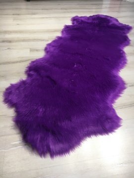 Doğuş Peluş Halı APost Mor 75x200cm Post Halı Yolluk