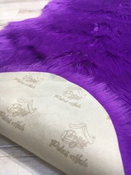 Doğuş Peluş Halı APost Mor 75x200cm Post Halı Yolluk