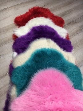 Doğuş Peluş Halı APost Mor 75x200cm Post Halı Yolluk