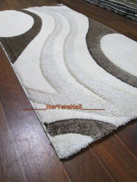 Tarz Floral 502Vizon Halı 133*190 cm