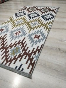 YamalıHome Antik 81 80x150 cm Baskı Kilim