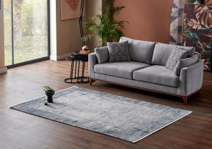 Eko Halı Lagos XW LGS 06 Krem Gri Salon Halısı 200x290 cm