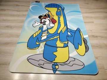 YamalıHome Disneyland Mickey Mouse MCM2 120x180 cm Çocuk Odası Halısı