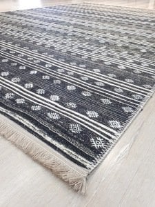 Yamalı Home Allegro 9056 Gri Kilim 160x230cm