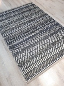 Yamalı Home Allegro 9056 Gri Kilim 160x230cm