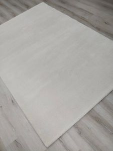 Eko Halı Lotto LT PLAIN Kırık Beyaz Sade Desensiz Halı 160x230 cm