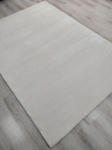 Eko Halı Lotto LT PLAIN Kırık Beyaz Sade Desensiz Halı 160x230 cm