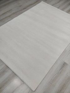 Eko Halı Lotto LT PLAIN Kırık Beyaz Sade Desensiz Halı 160x230 cm