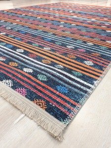 Yamalı Home Allegro 9057 Renkli Kilim 160x230cm