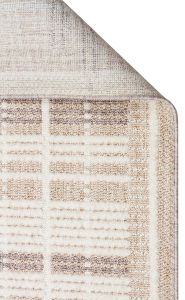 Eko Halı JOY 04 BEIGE GREY Hav Toz Vermeyen Yumuşak Dokulu Modern Makine Halısı